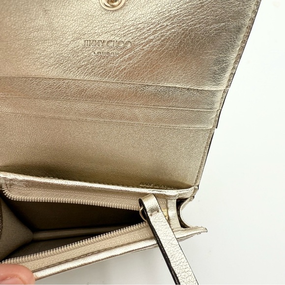 Jimmy Choo Farone Quilted Wallet - Picture 8 of 10